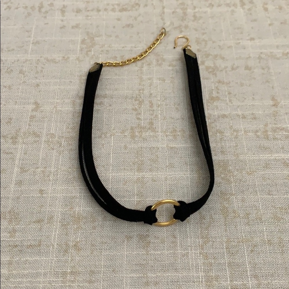 Black and Gold Choker